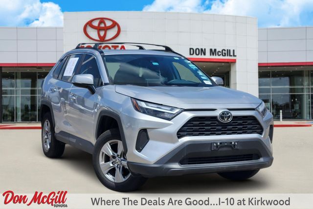 2025 Toyota RAV4 Hybrid XLE Silver at Don McGill Toyota
