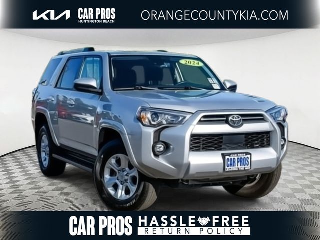 Classic Silver Metallic 2024 Toyota 4Runner SR5 4WD SUV / Crossover Four-Wheel Drive 5-Speed Automatic