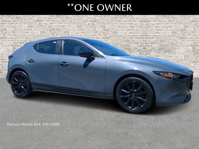 Gray Metallic 2023 Mazda MAZDA3 2.5 S Carbon Edition Hatchback FWD Hatchback Front-Wheel Drive 6-Speed Automatic