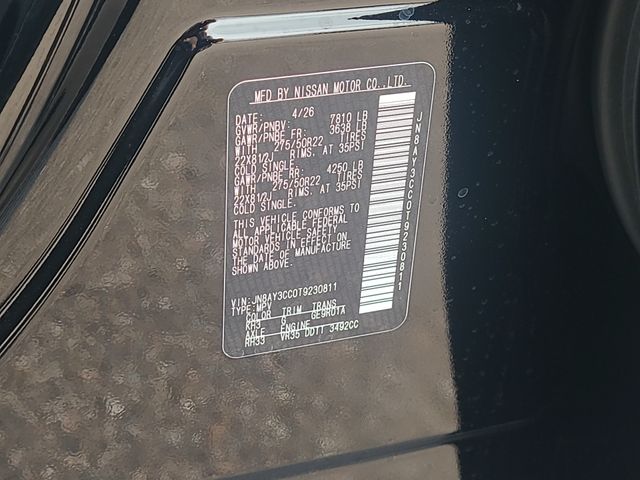 New 2026 Nissan Armada SUV