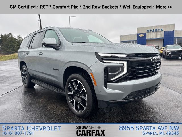 Sterling Gray Metallic 2025 Chevrolet Tahoe SUV / Crossover Four-Wheel Drive