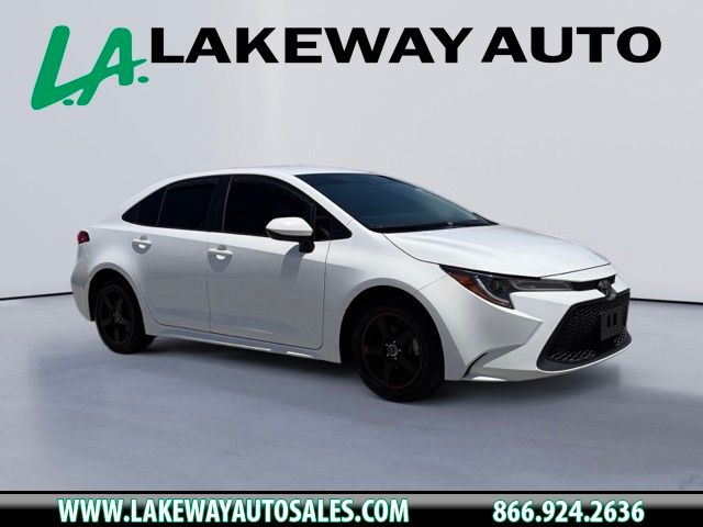 Super White 2020 Toyota Corolla Sedan Front-Wheel Drive Continuously Variable Transmission