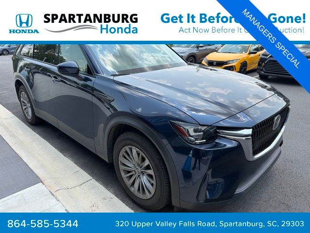 Deep Crystal Blue Mica 2024 Mazda CX-90 SUV / Crossover All-Wheel Drive 8-Speed Automatic