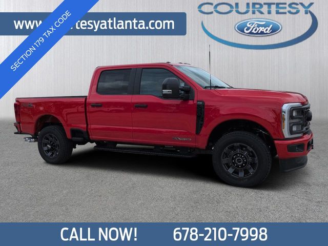 Race Red 2026 Ford F-250 Super Duty Pickup Truck Four-Wheel Drive Automatic