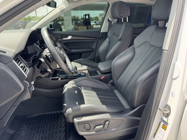 2023 Audi Q5 45 S line Prestige White at Genesis of Spring