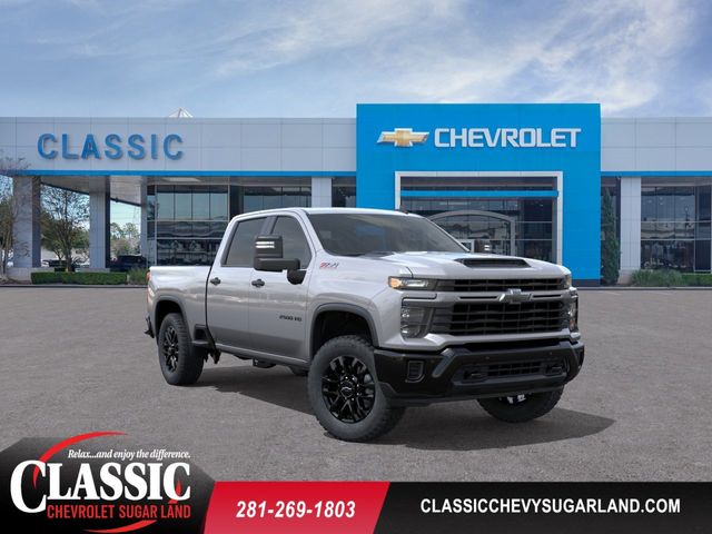 2026 Chevrolet Silverado 2500HD Custom Gray at Wharton Chevrolet GMC