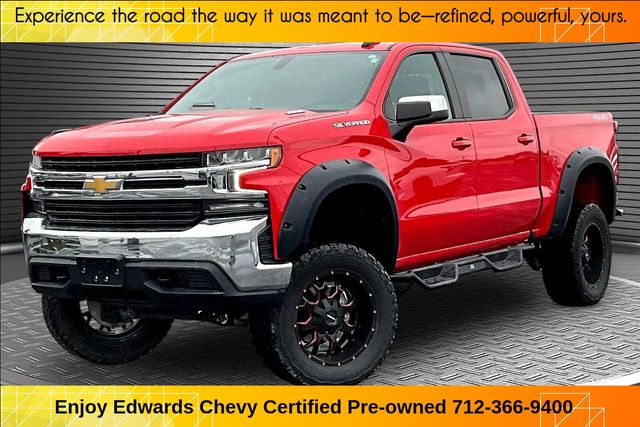 Red Hot 2022 Chevrolet Silverado 1500 Pickup Truck Four-Wheel Drive Automatic