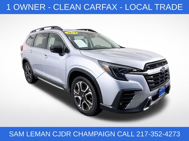 Ice Silver Metallic 2024 Subaru Ascent Touring AWD SUV / Crossover All-Wheel Drive Continuously Variable Transmission