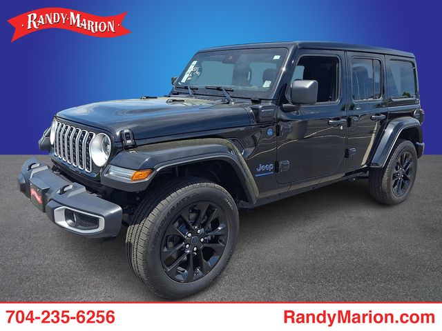 Black Clearcoat 2025 Jeep Wrangler 4xe SUV / Crossover Four-Wheel Drive 8-Speed Automatic
