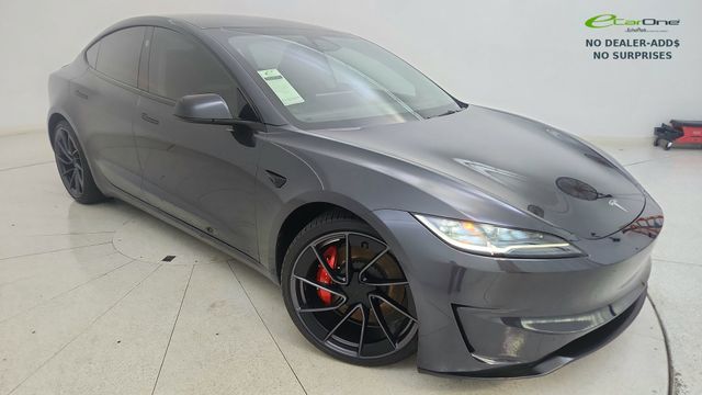 Gray 2024 Tesla Model 3 Performance AWD Sedan All-Wheel Drive 1-Speed Automatic