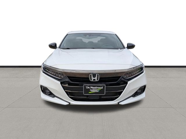 2022 Honda Accord Sport White at Bravo Nissan