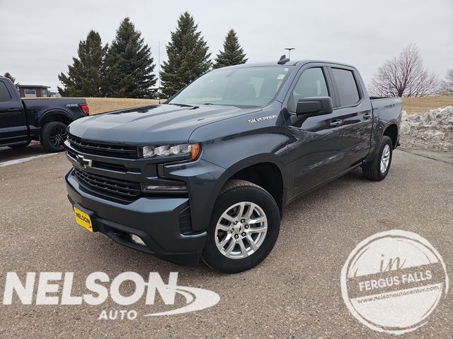 Shadow Gray Metallic 2020 Chevrolet Silverado 1500 RST Crew Cab 4WD Pickup Truck Four-Wheel Drive 8-Speed Automatic