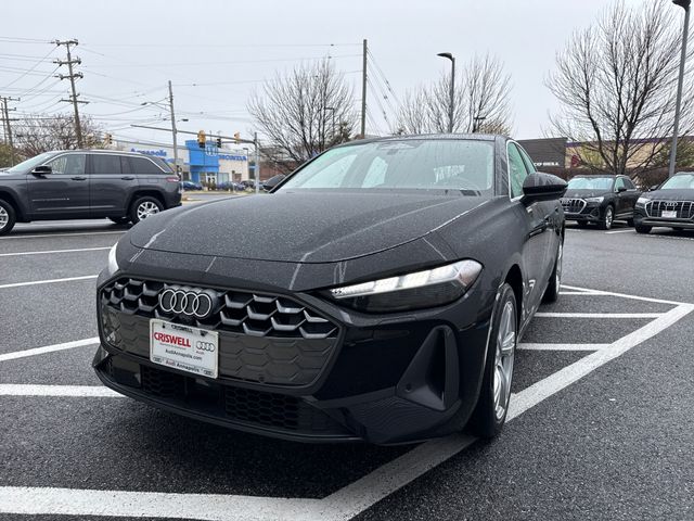 Mythos Black Metallic 2025 Audi A5 quattro Prestige Sedan Sedan All-Wheel Drive 7-Speed Automatic