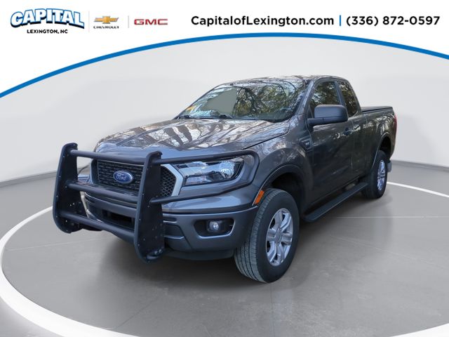 Carbonized Gray Metallic 2023 Ford Ranger XLT SuperCab 4WD Pickup Truck Four-Wheel Drive Automatic