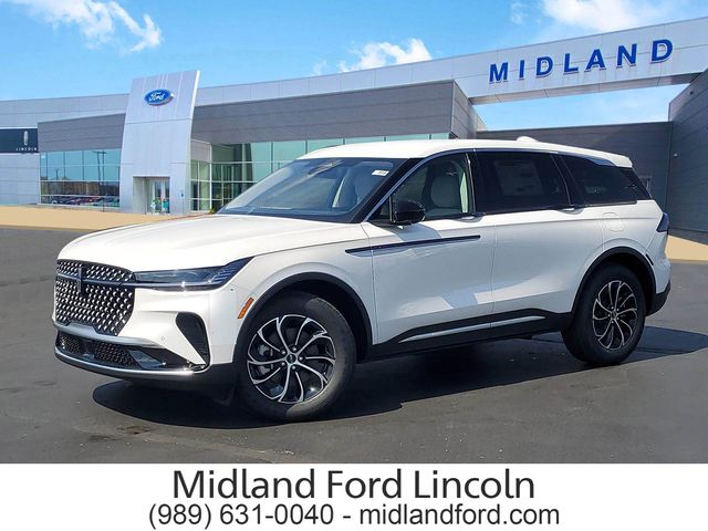 White Platinum Metallic Tri-Coat 2026 Lincoln Nautilus Hybrid Premiere AWD SUV / Crossover All-Wheel Drive Continuously Variable Transmission