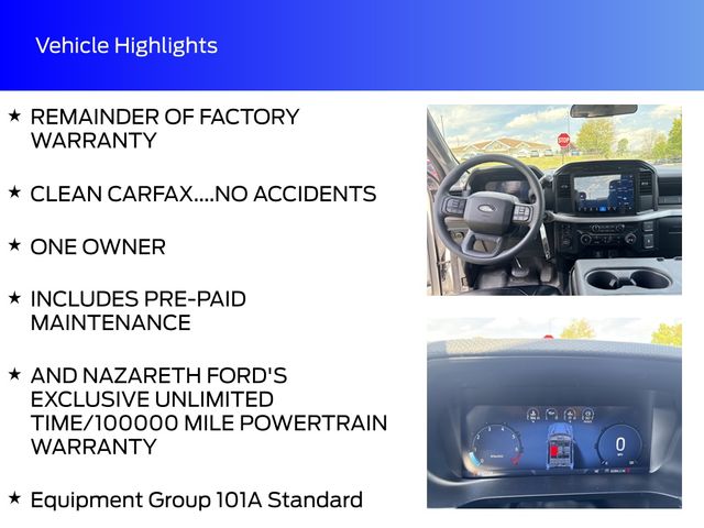 used 2024 Ford F-150 car, priced at $36,998