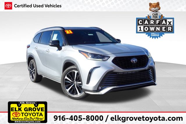 used 2021 Toyota Highlander car, priced at $31,500
