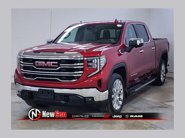 Volcanic Red 2023 GMC Sierra 1500 Pickup Truck Four-Wheel Drive Automatic