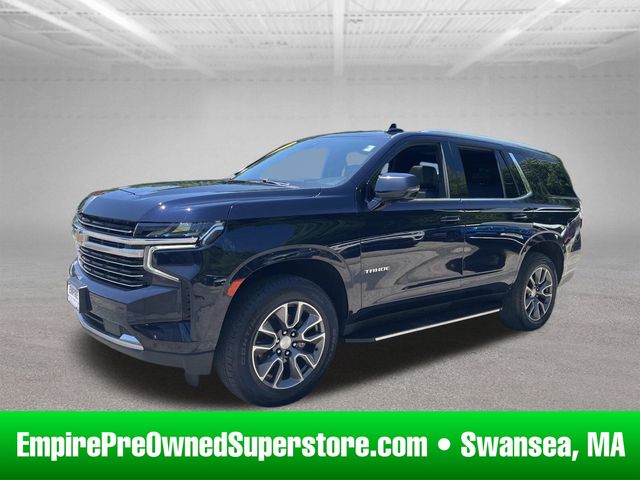 Midnight Blue Metallic 2021 Chevrolet Tahoe SUV / Crossover Four-Wheel Drive