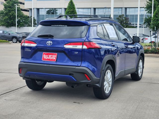 2025 Toyota Corolla Cross LE Blue at Don McGill Toyota