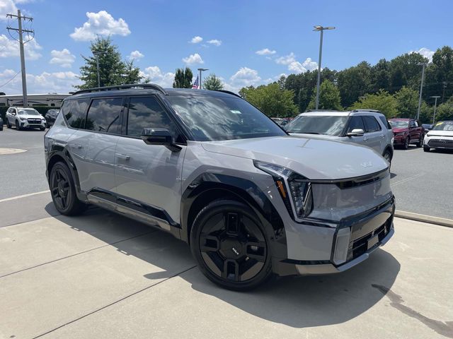 Wolf Gray/Ebony Black Roof 2026 Kia EV9 SUV / Crossover All-Wheel Drive 1-Speed Automatic