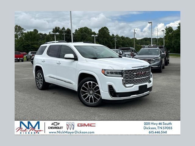 Summit White 2023 GMC Acadia SUV / Crossover Four-Wheel Drive 9-Speed Automatic