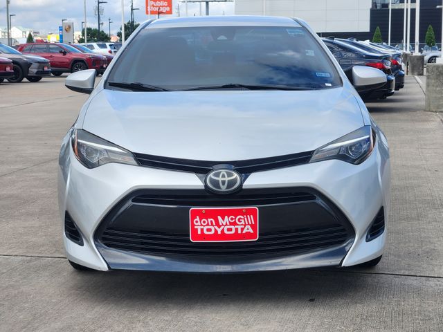 2017 Toyota Corolla LE Silver at Durrett Motor Company