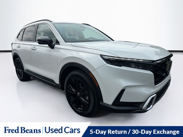 Platinum White Pearl 2025 Honda CR-V Hybrid SUV / Crossover All-Wheel Drive Continuously Variable Transmission
