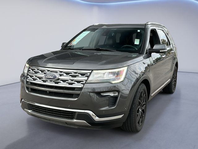 Gray 2018 Ford Explorer SUV / Crossover Front-Wheel Drive 6-Speed Automatic
