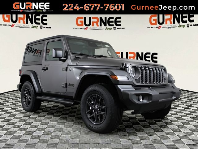 Gray (Granite Crystal Metallic Clearcoat) 2026 Jeep Wrangler SUV / Crossover Four-Wheel Drive 8-Speed Automatic