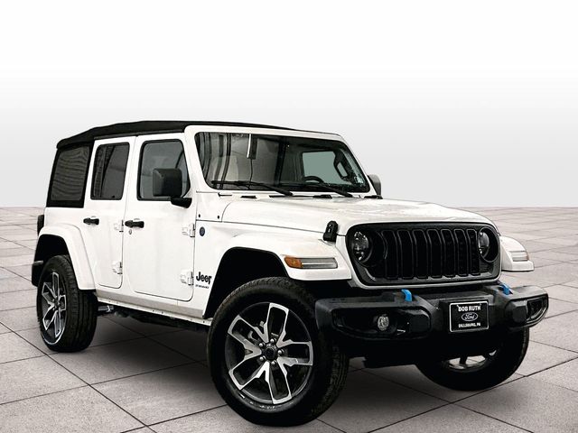 2024 Jeep Wrangler Sport S 4xe White at Auto Express Mitsubishi