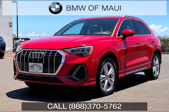 Orange (Tango Red) 2020 Audi Q3 SUV / Crossover All-Wheel Drive 8-Speed Automatic