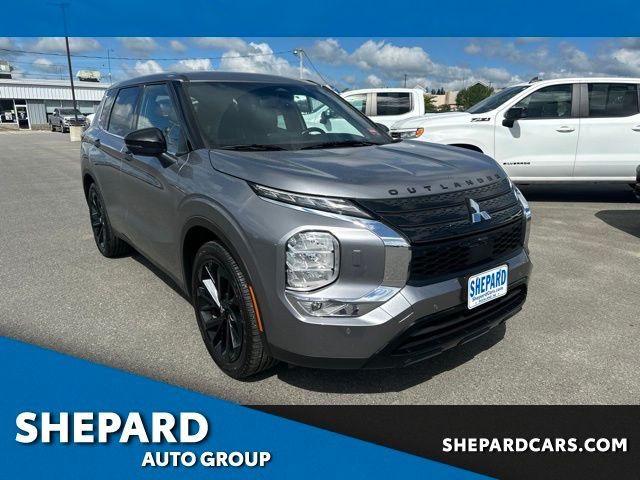 Mercury Gray Metallic 2023 Mitsubishi Outlander SUV / Crossover All-Wheel Drive Continuously Variable Transmission
