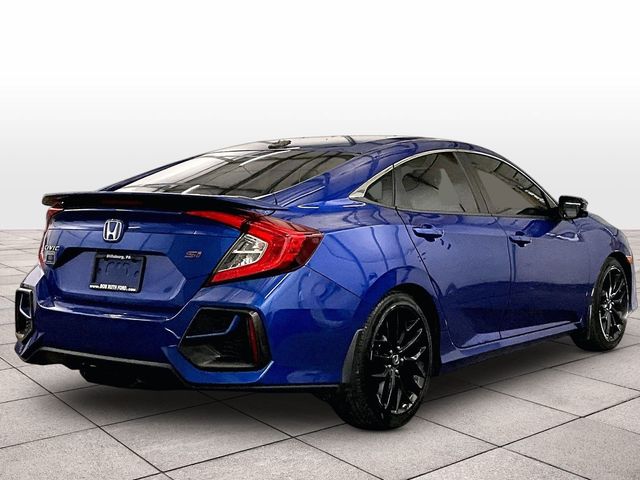 2020 Honda Civic Si Blue at Audi Porsche Sewickley
