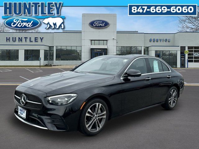 Black 2022 Mercedes-Benz E-Class Sedan All-Wheel Drive 9-Speed Automatic