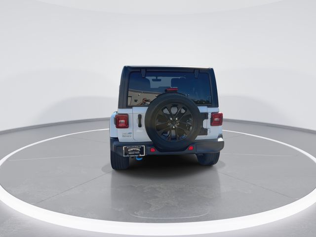 Used 2022 White Jeep Unlimited Sahara 4xe image 7