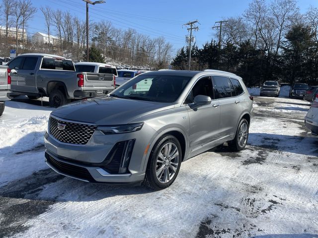 Argent Silver Metallic 2024 Cadillac XT6 Premium Luxury AWD SUV / Crossover Four-Wheel Drive 9-Speed Automatic