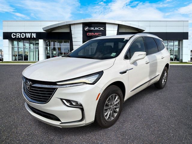 White Frost 2023 Buick Enclave Essence FWD SUV / Crossover Front-Wheel Drive 9-Speed Automatic
