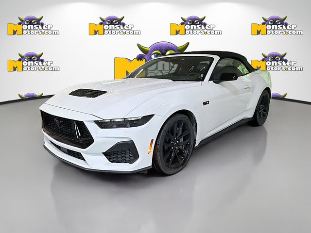 White 2024 Ford Mustang Convertible Rear-Wheel Drive Automatic