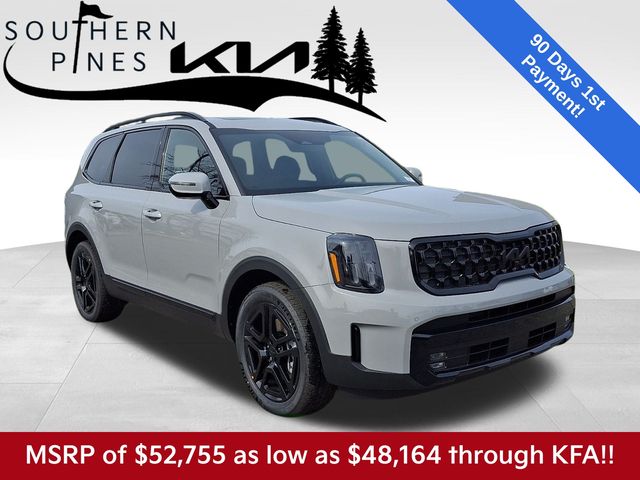 Wolf Gray 2025 Kia Telluride SX X-Line AWD SUV / Crossover All-Wheel Drive 8-Speed Automatic
