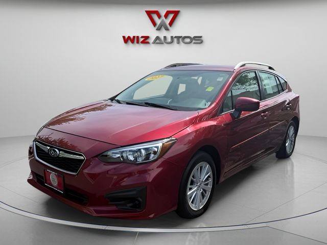 Venetian Red Pearl 2017 Subaru Impreza Hatchback All-Wheel Drive Continuously Variable Transmission