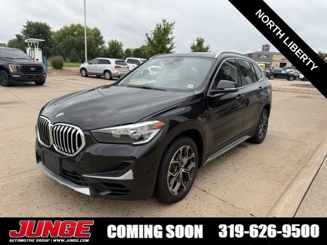 Black Sapphire Metallic 2021 BMW X1 SUV / Crossover All-Wheel Drive 8-Speed Automatic
