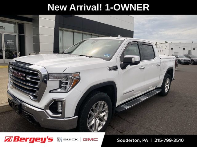 Summit White 2019 GMC Sierra 1500 Pickup Truck Four-Wheel Drive 8-Speed Automatic