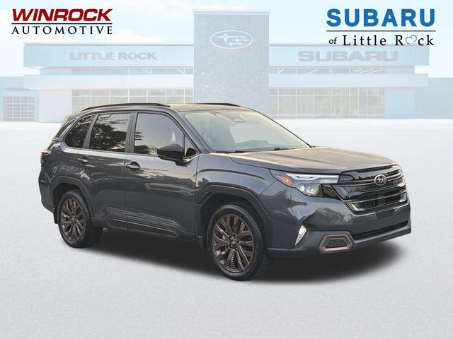 Gray Metallic 2026 Subaru Forester SUV / Crossover All-Wheel Drive Continuously Variable Transmission
