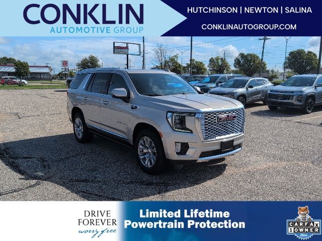 Brown (Pearl Beige Metallic) 2023 GMC Yukon SUV / Crossover Four-Wheel Drive