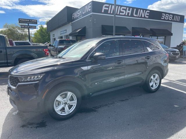 Ebony Black 2021 Kia Sorento SUV / Crossover All-Wheel Drive 8-Speed Automatic