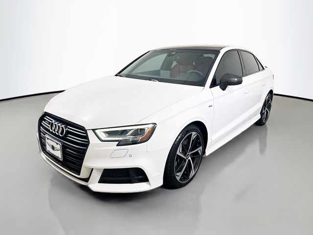 Glacier White 2020 Audi A3 Sedan All-Wheel Drive 7-Speed Automatic
