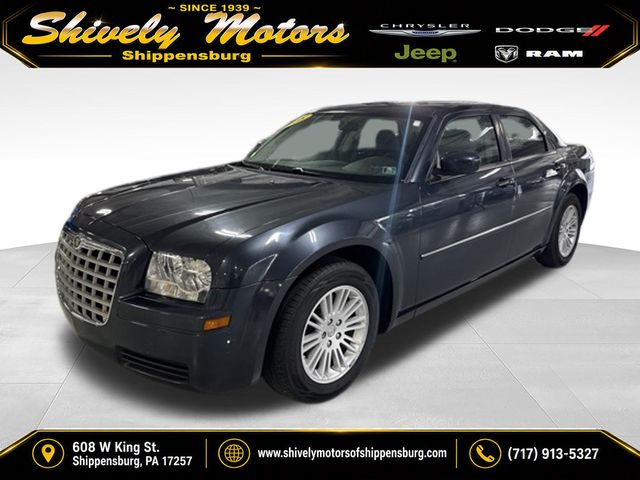 Gray (Steel Blue Metallic Clearcoat) 2008 Chrysler 300 Sedan Rear-Wheel Drive 4-Speed Automatic
