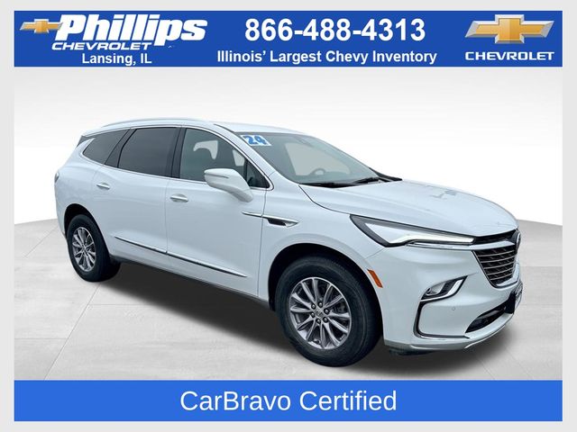 Summit White 2024 Buick Enclave SUV / Crossover Four-Wheel Drive 9-Speed Automatic