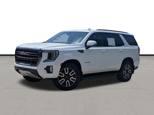Summit White 2021 GMC Yukon SUV / Crossover Four-Wheel Drive 